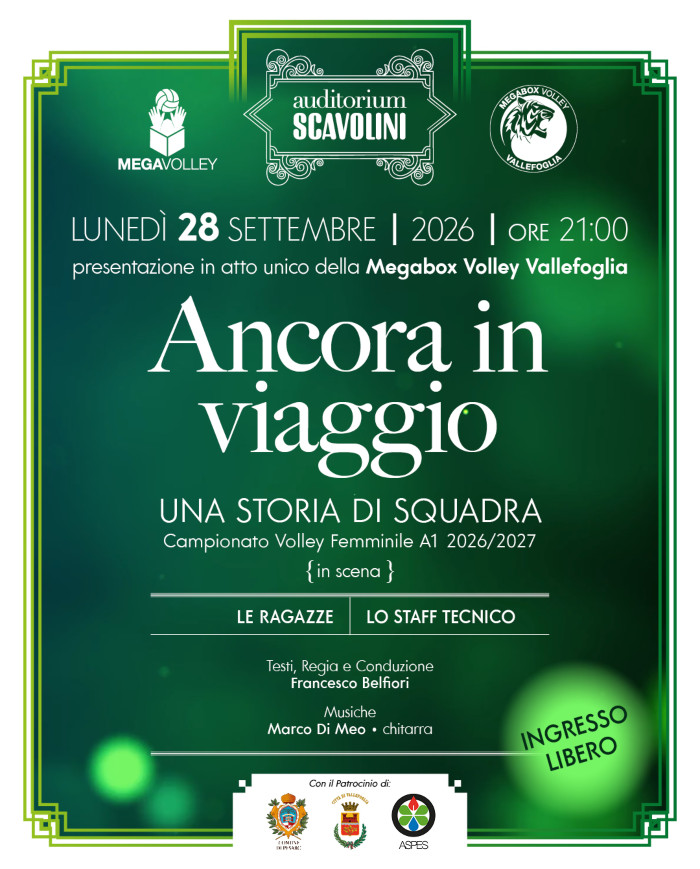 Ancora in viaggio Megabox Volley